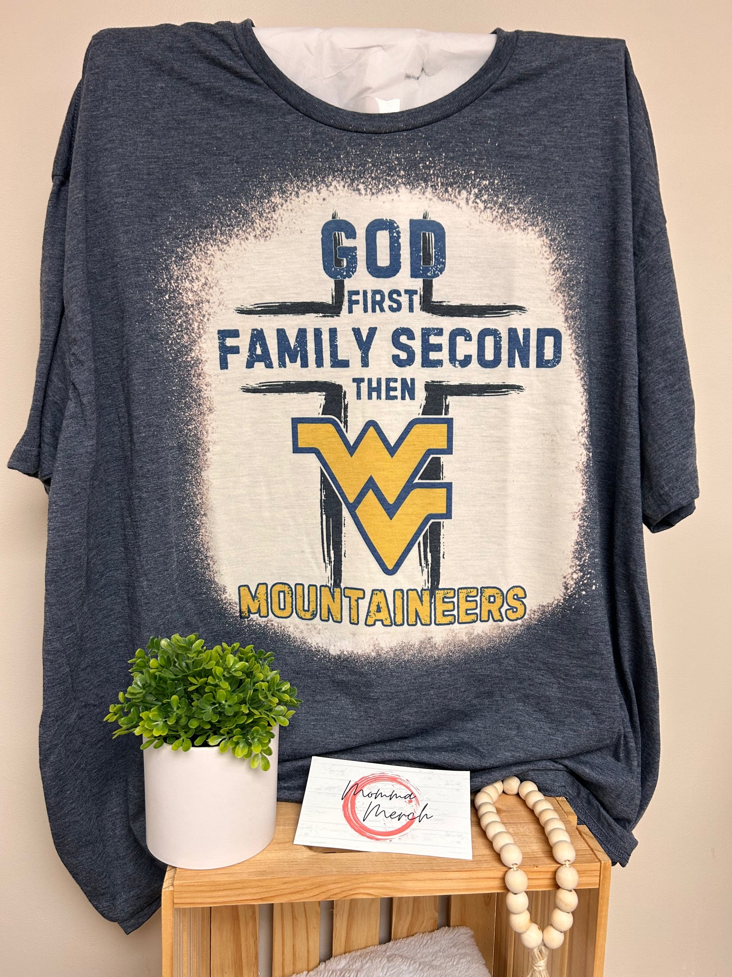 GOD FIRST WV TEE