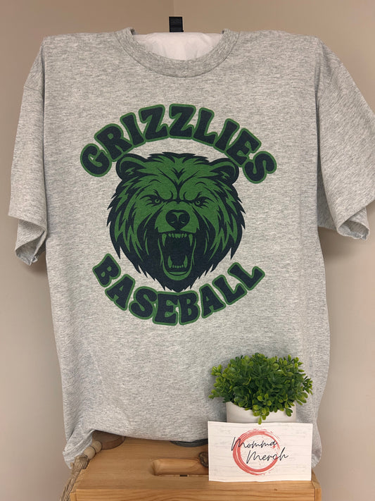 GRIZZLIES -BASEBALL- MASCOT