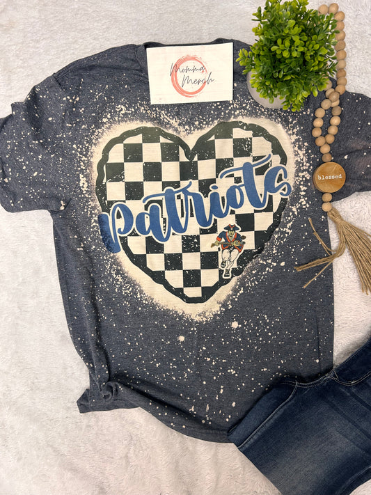 PATRIOTS RETRO HEART