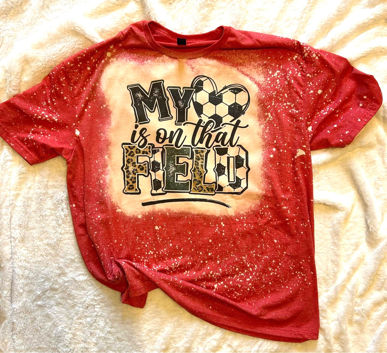 MY HEART IS ON THAT FIELD SOCCER