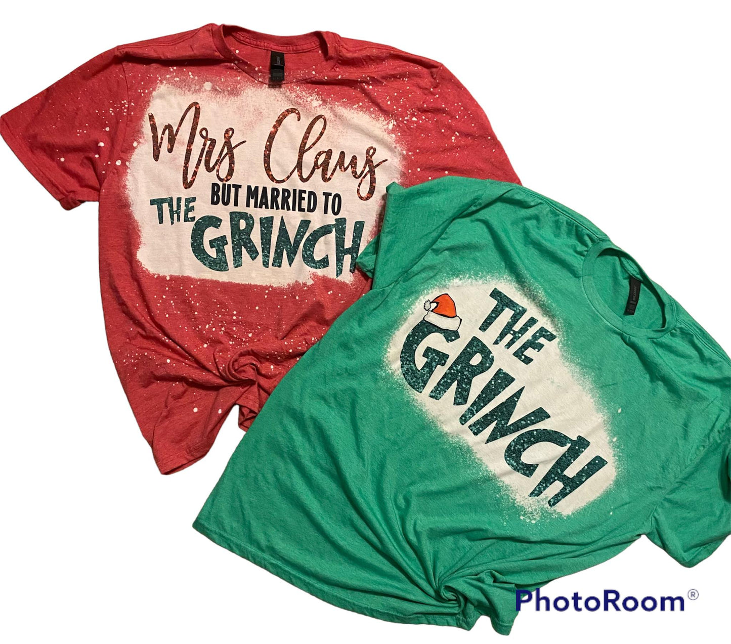 MRS.CLAUSE/GRINCH COUPLE TEE