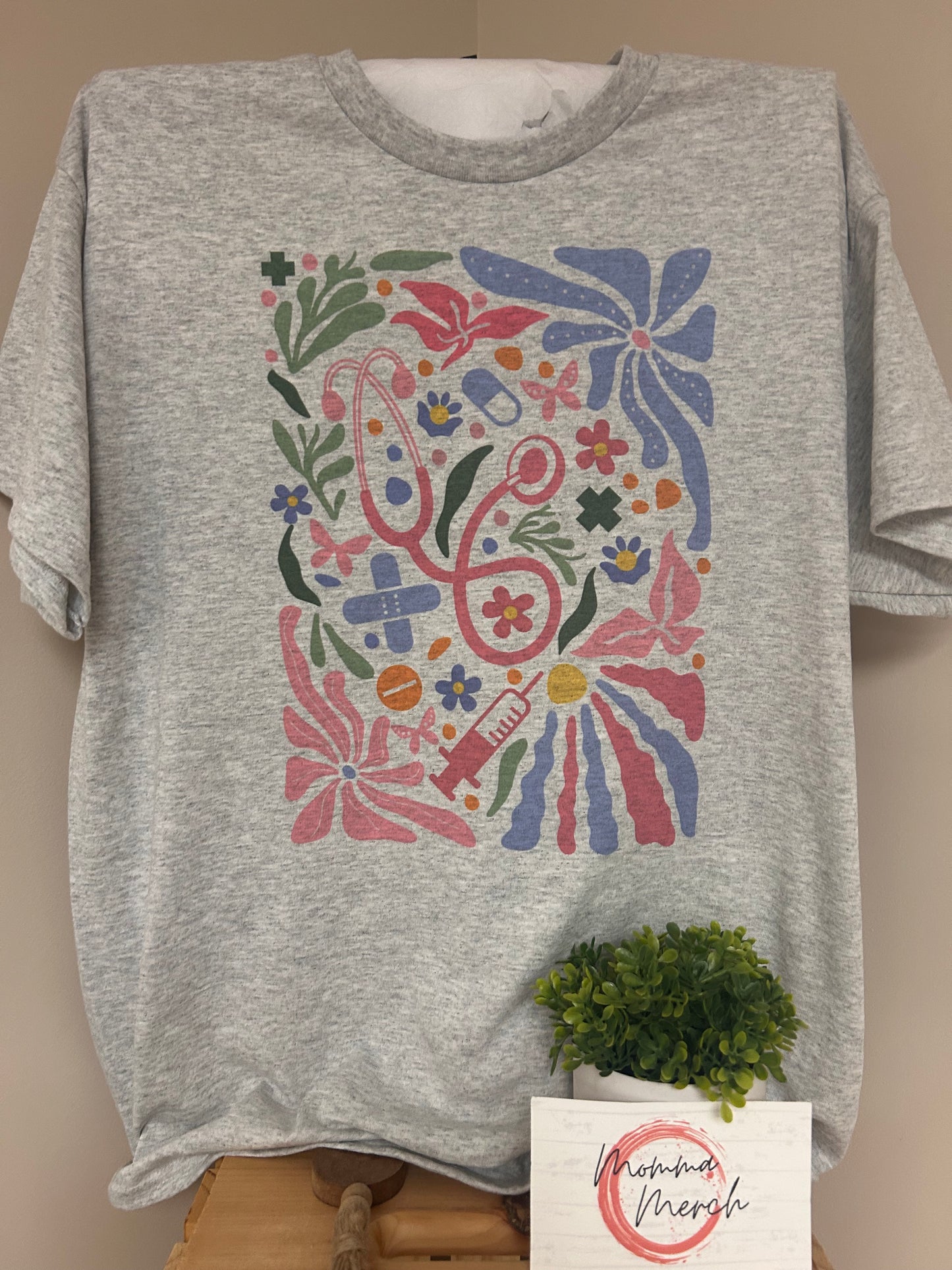 STETHOSCOPE FLORAL