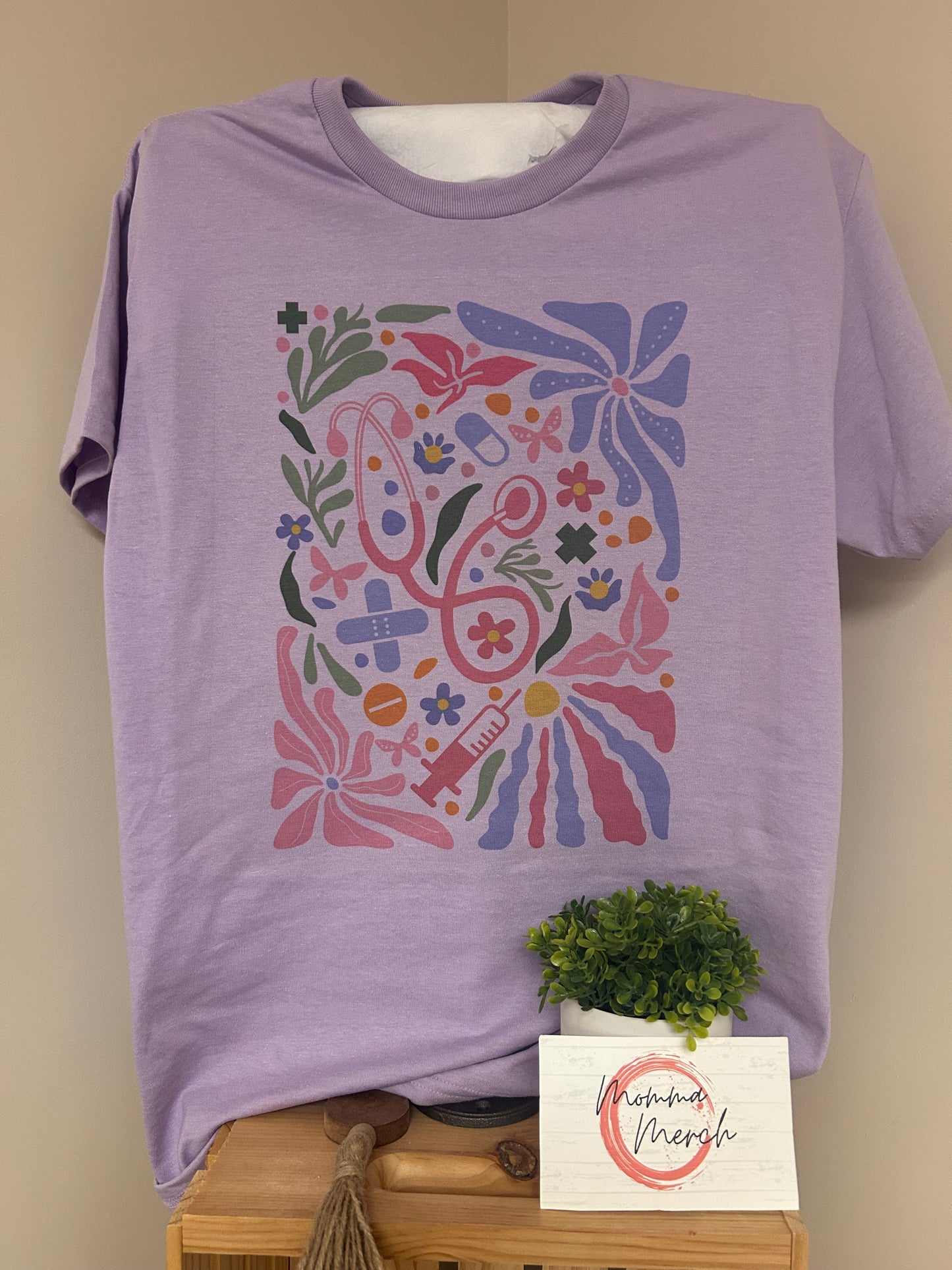 STETHOSCOPE FLORAL