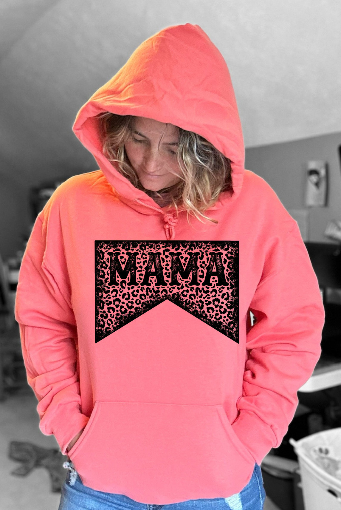 MAMA CORAL HOODIE