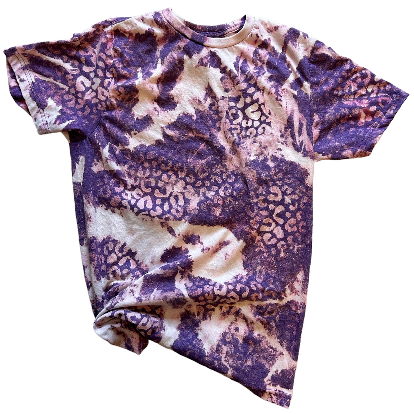 Acid Wash Cheetah Tee