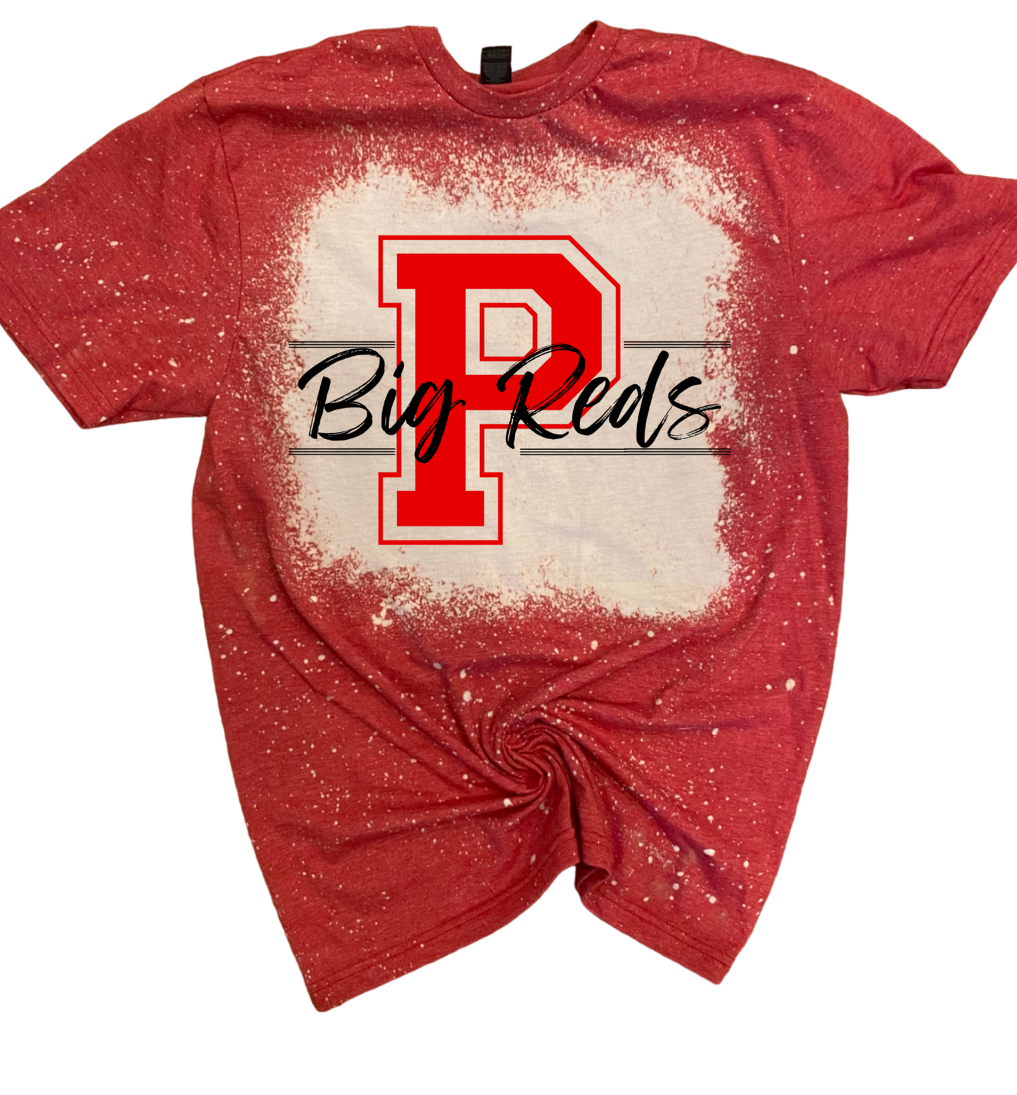 PHS Red Bleached Tee