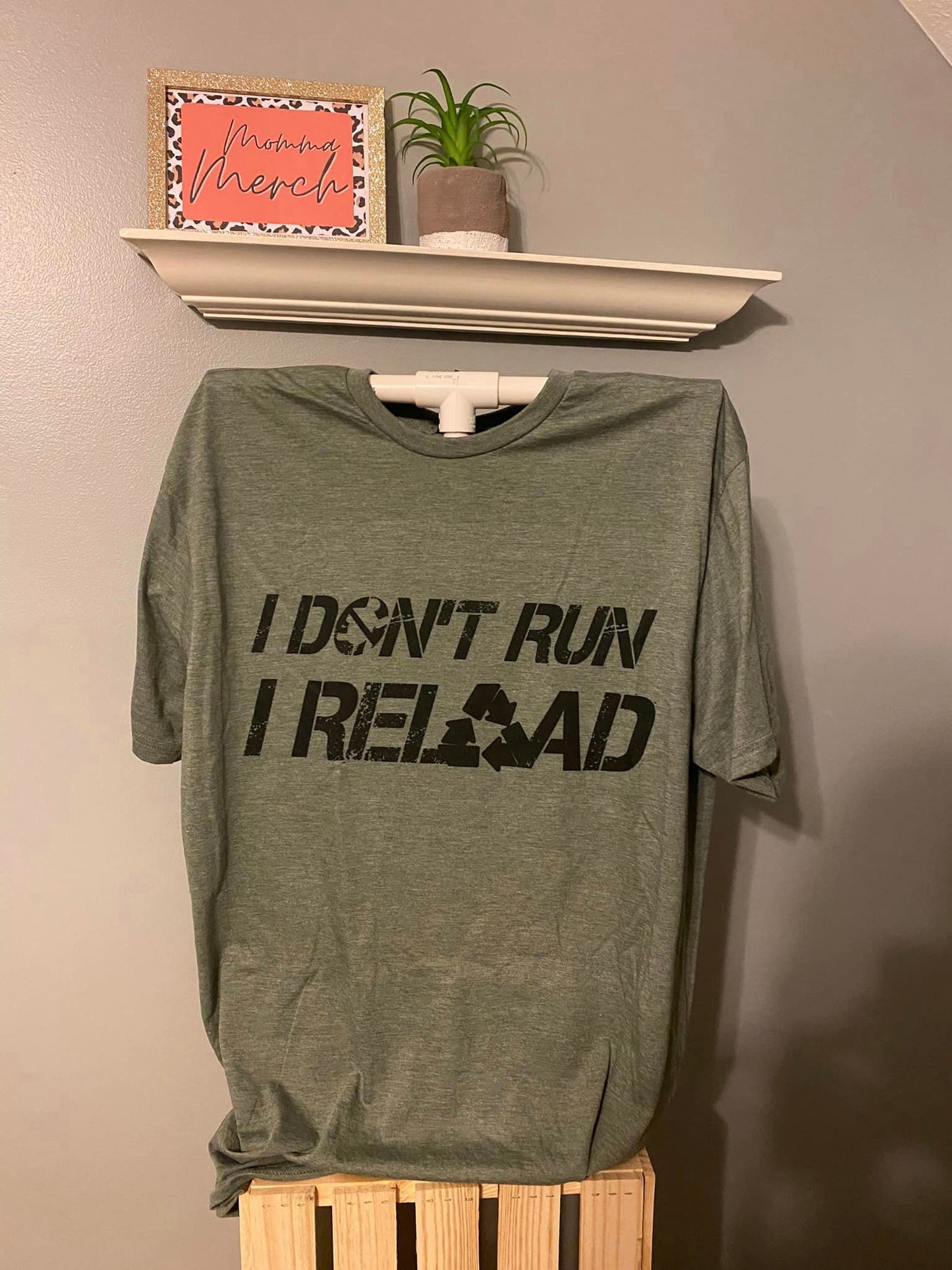 I DON'T RUN I RELOAD TEE